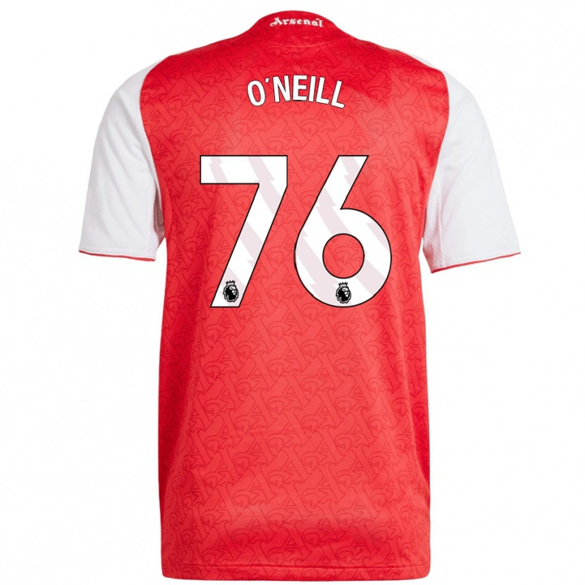 Danxen Kid Ceadach O'neill #76 Red White Home Jersey 2025/26 T-Shirt