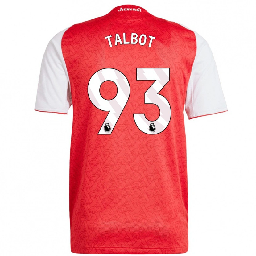 Danxen Kid Jack Talbot #93 Red White Home Jersey 2025/26 T-Shirt