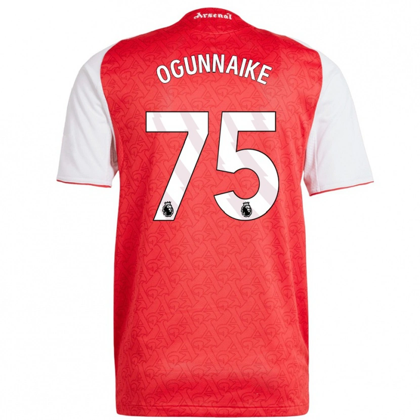 Danxen Kid Josh Ogunnaike #75 Red White Home Jersey 2025/26 T-Shirt
