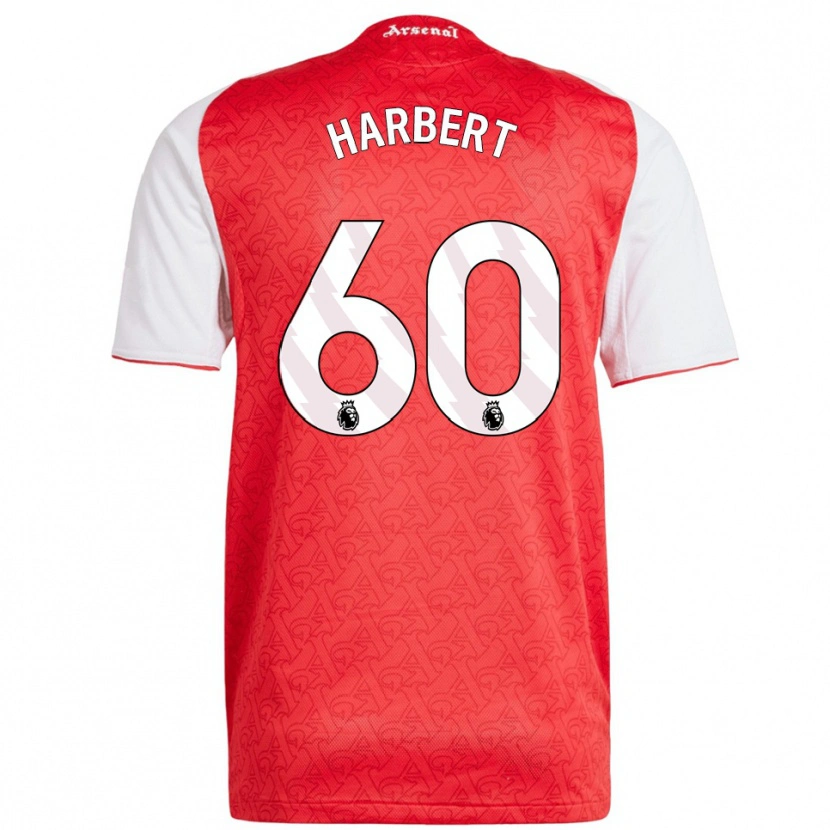 Danxen Kid Laila Harbert #60 Red White Home Jersey 2025/26 T-Shirt