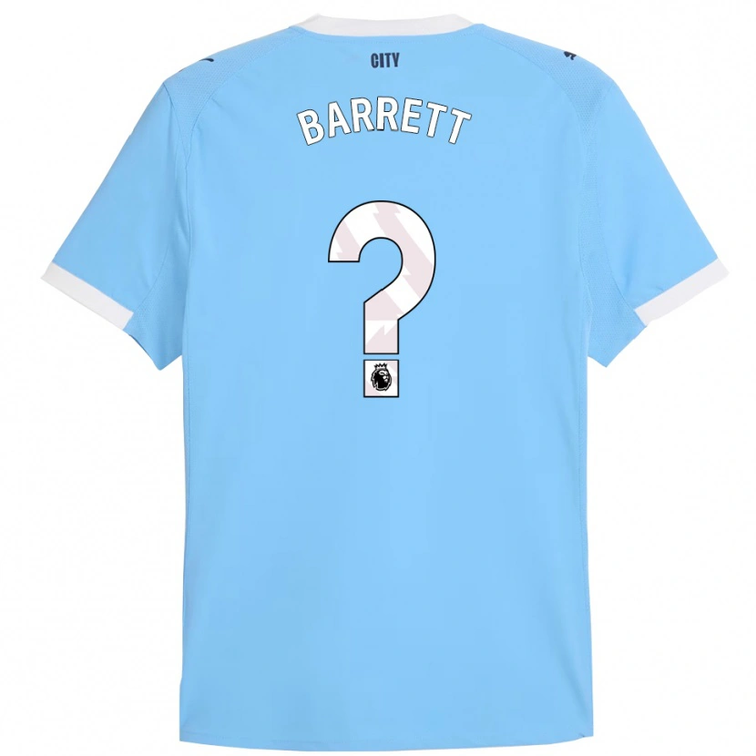 Danxen Kid Marlow Barrett #0 Sky Blue White Home Jersey 2025/26 T-Shirt