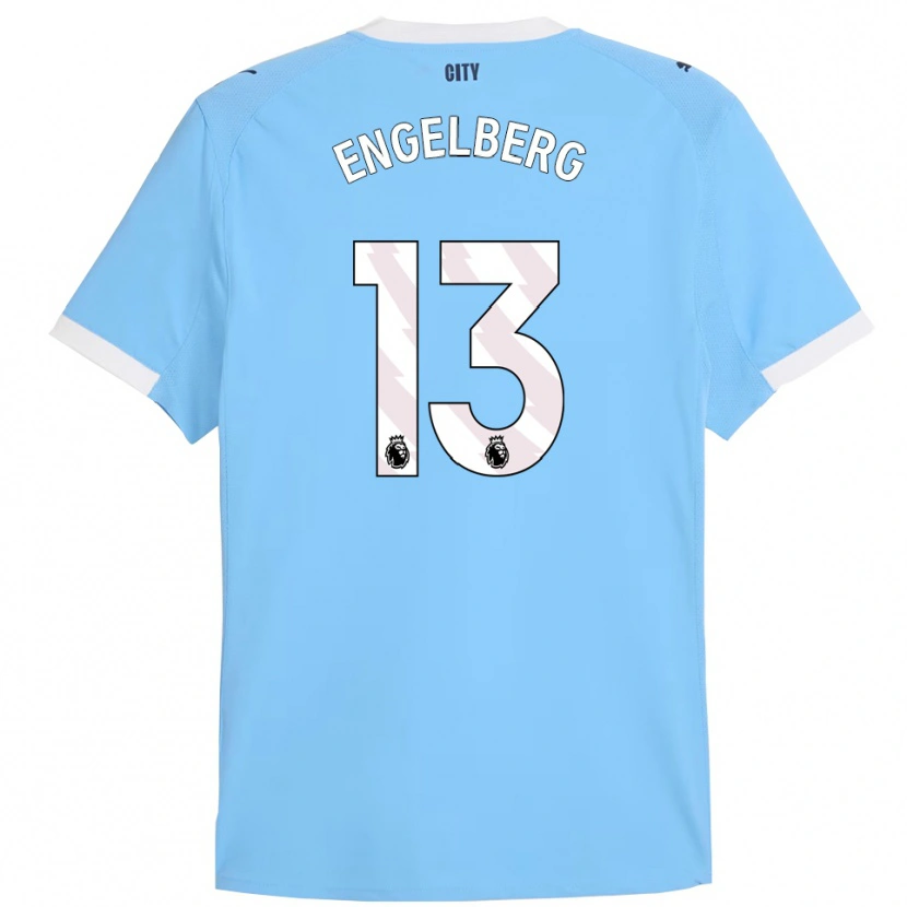 Danxen Kid Stavros Engelberg #13 Sky Blue White Home Jersey 2025/26 T-Shirt