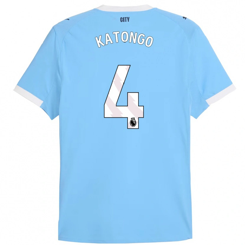 Danxen Kid Jadel Katongo #4 Sky Blue White Home Jersey 2025/26 T-Shirt