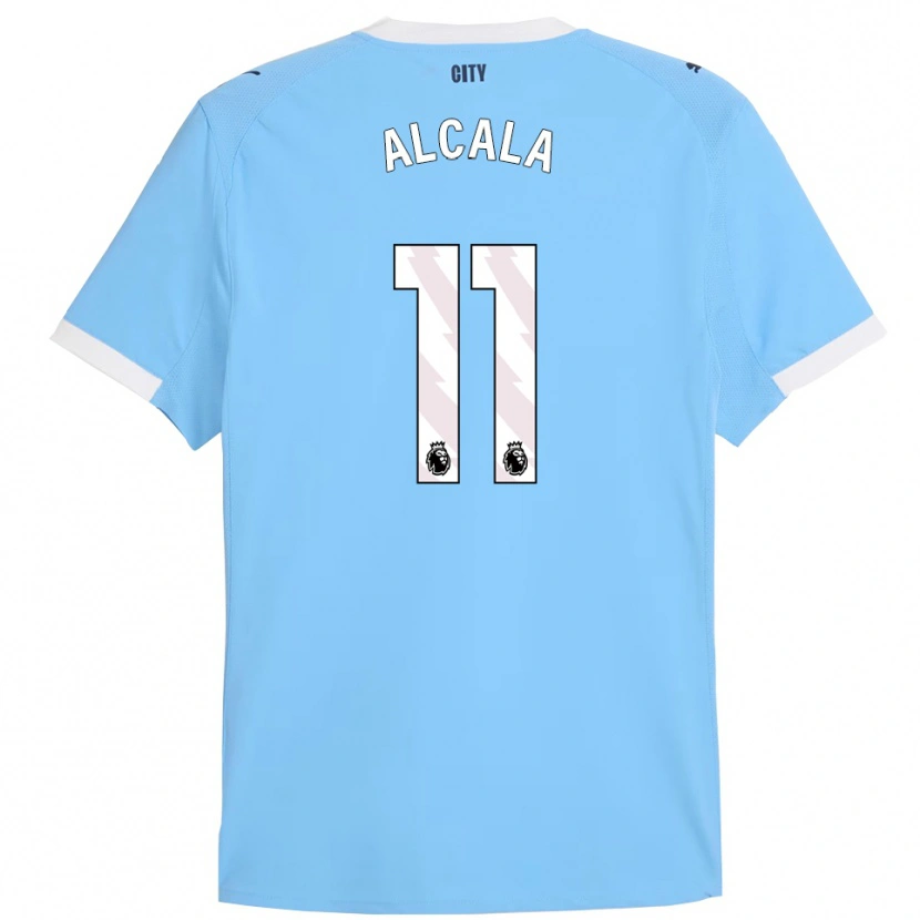 Danxen Kid Álex Alcalá #11 Sky Blue White Home Jersey 2025/26 T-Shirt