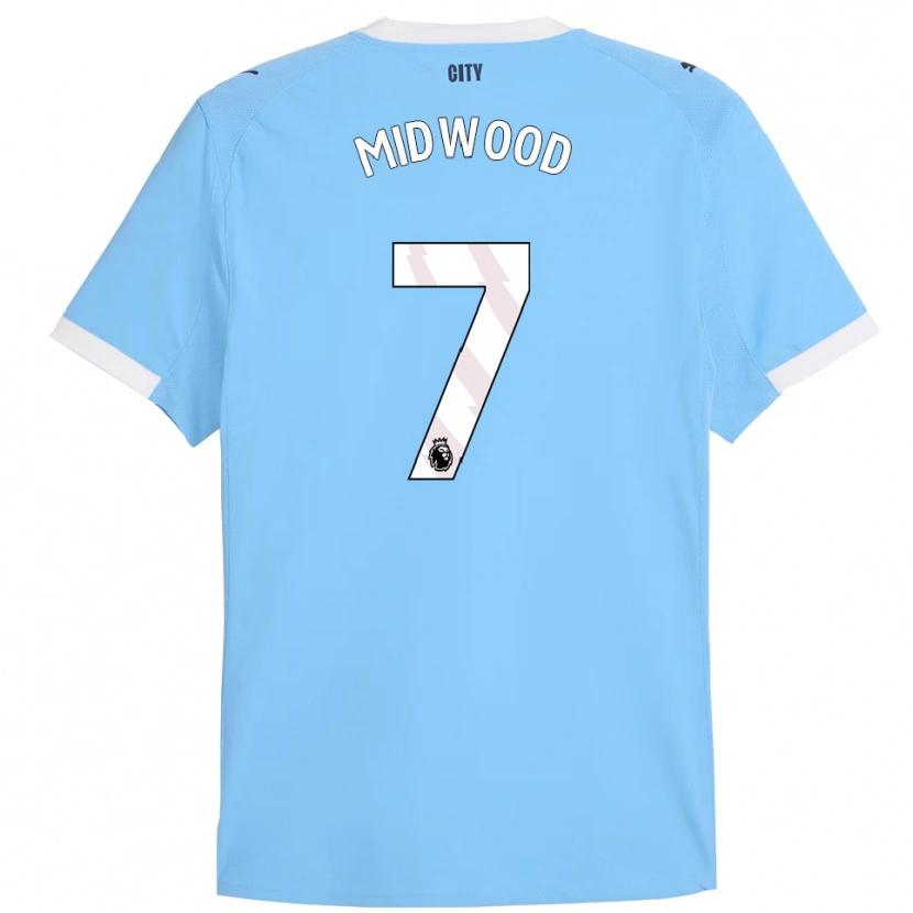 Danxen Kid Kylan Midwood #7 Sky Blue White Home Jersey 2025/26 T-Shirt