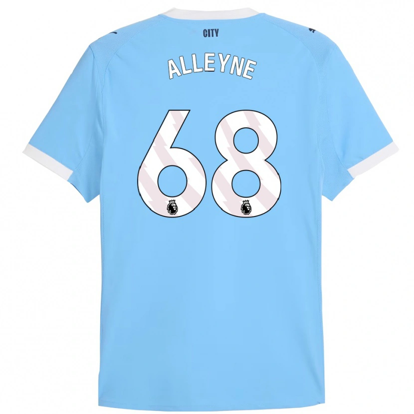 Danxen Kid Max Alleyne #68 Sky Blue White Home Jersey 2025/26 T-Shirt