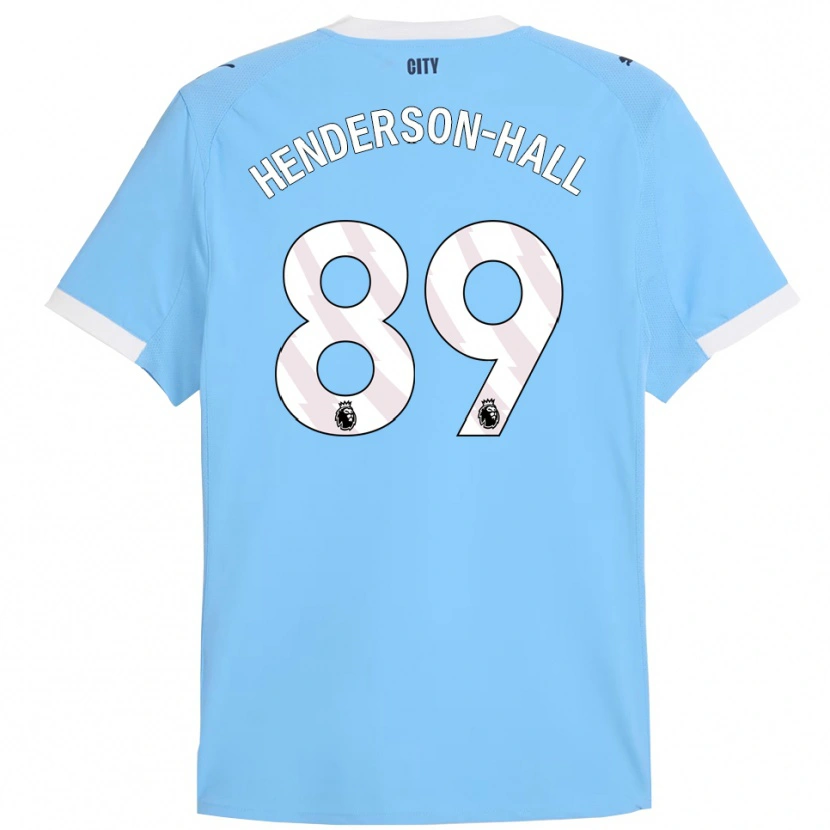 Danxen Kid Matty Henderson-Hall #89 Sky Blue White Home Jersey 2025/26 T-Shirt