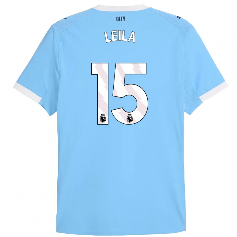 Danxen Kid Leila Ouahabi #15 Sky Blue White Home Jersey 2025/26 T-Shirt