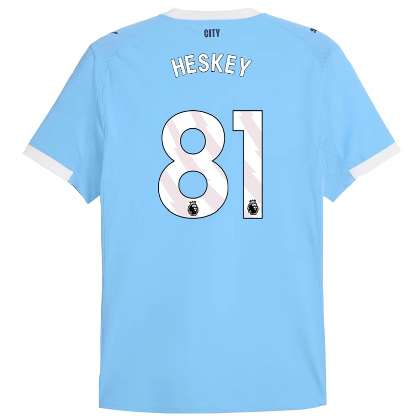 Danxen Kid Jaden Heskey #81 Sky Blue White Home Jersey 2025/26 T-Shirt
