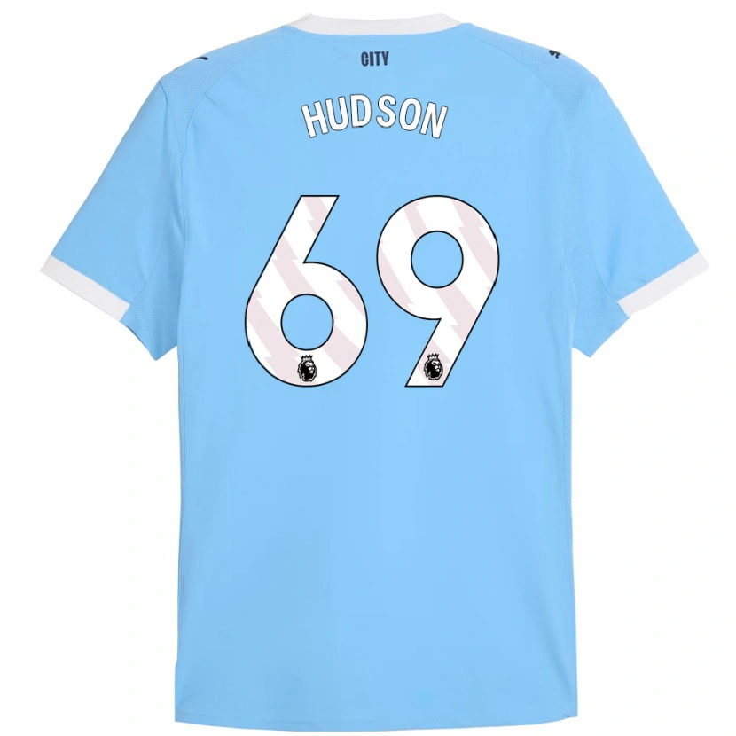 Danxen Kid Max Hudson #69 Sky Blue White Home Jersey 2025/26 T-Shirt
