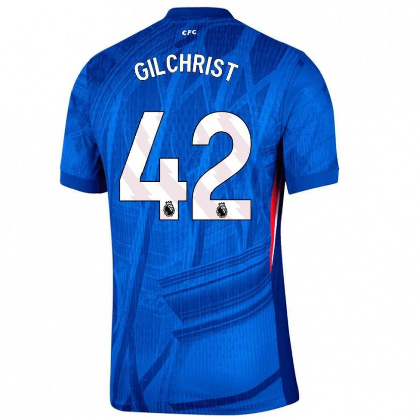 Danxen Kid Alfie Gilchrist #42 Blue White Home Jersey 2025/26 T-Shirt