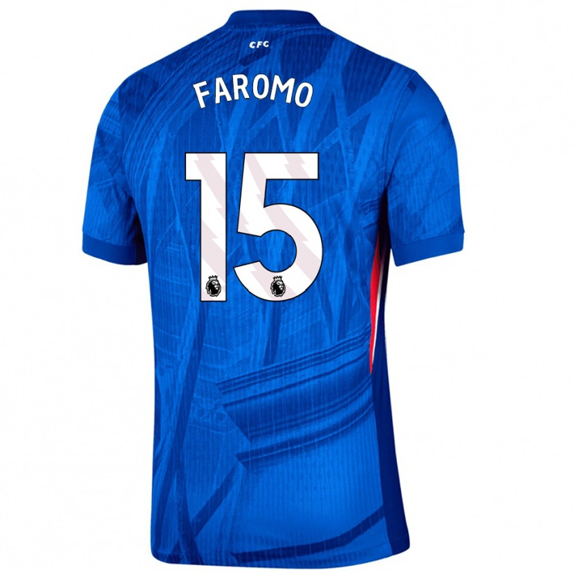 Danxen Kid Trey Faromo #15 Blue White Home Jersey 2025/26 T-Shirt