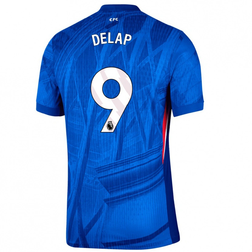 Danxen Kid Liam Delap #9 Blue White Home Jersey 2025/26 T-Shirt