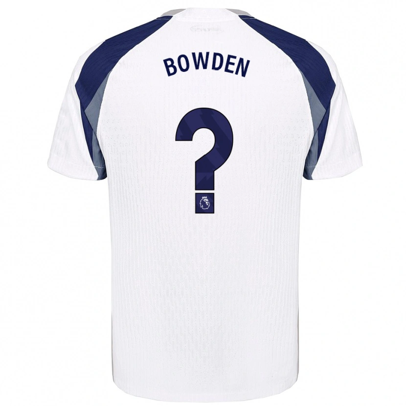 Danxen Kid Jamie Bowden #0 White Navy Home Jersey 2025/26 T-Shirt