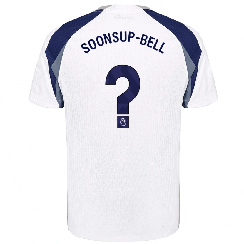 Danxen Kid Jude Soonsup-Bell #0 White Navy Home Jersey 2025/26 T-Shirt