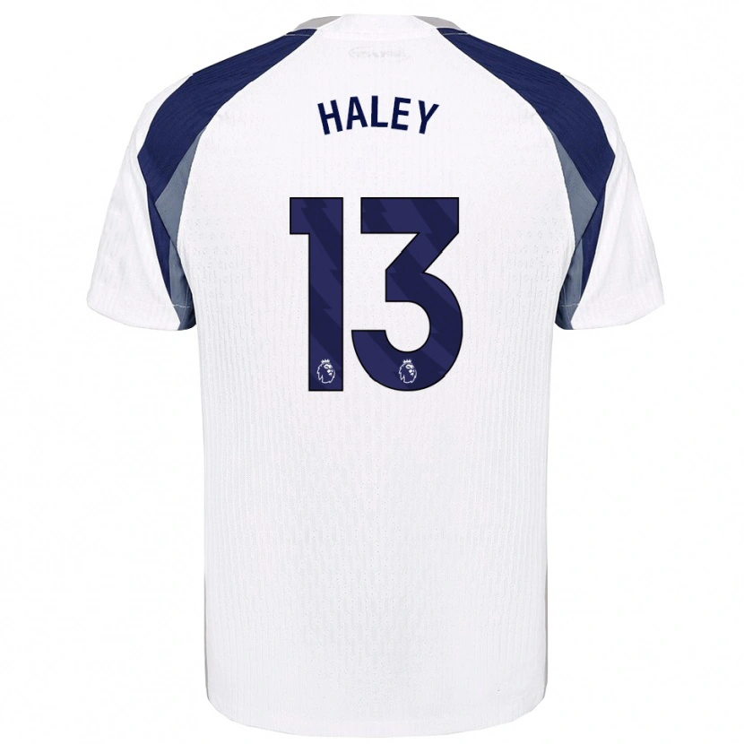 Danxen Kid Micah Haley #13 White Navy Home Jersey 2025/26 T-Shirt