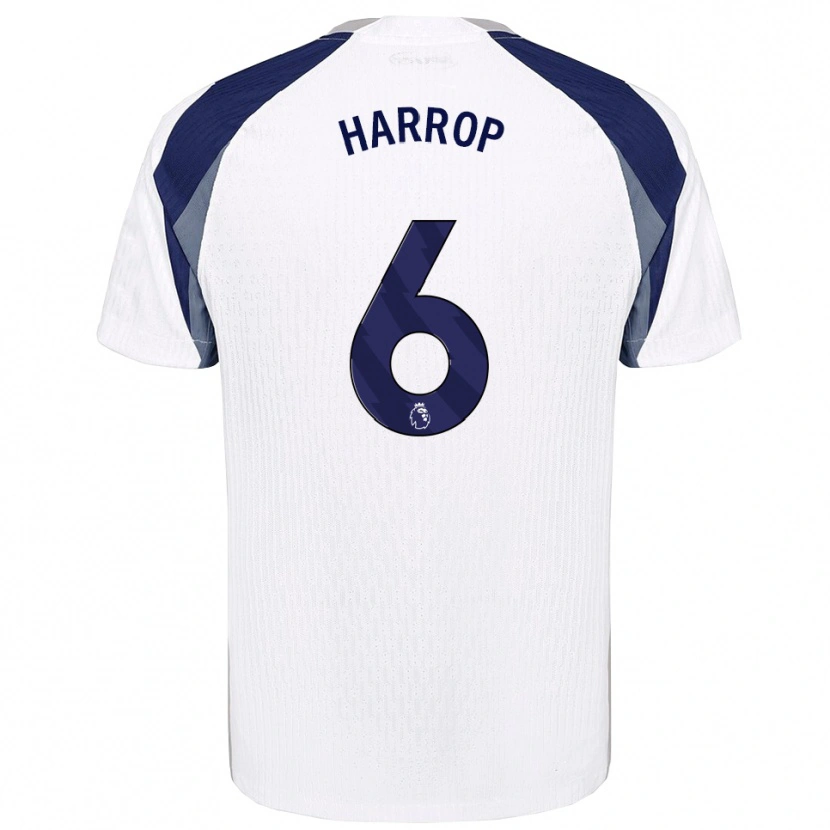 Danxen Kid Kerys Harrop #6 White Navy Home Jersey 2025/26 T-Shirt