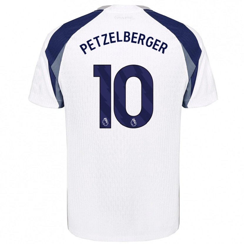 Danxen Kid Ramona Petzelberger #10 White Navy Home Jersey 2025/26 T-Shirt