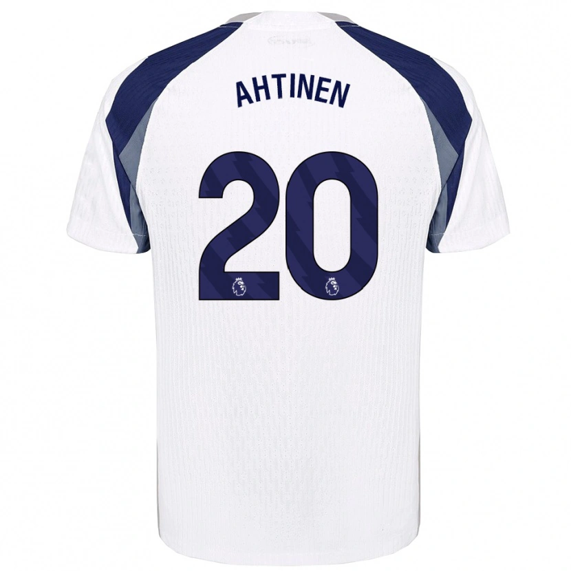Danxen Kid Olga Ahtinen #20 White Navy Home Jersey 2025/26 T-Shirt