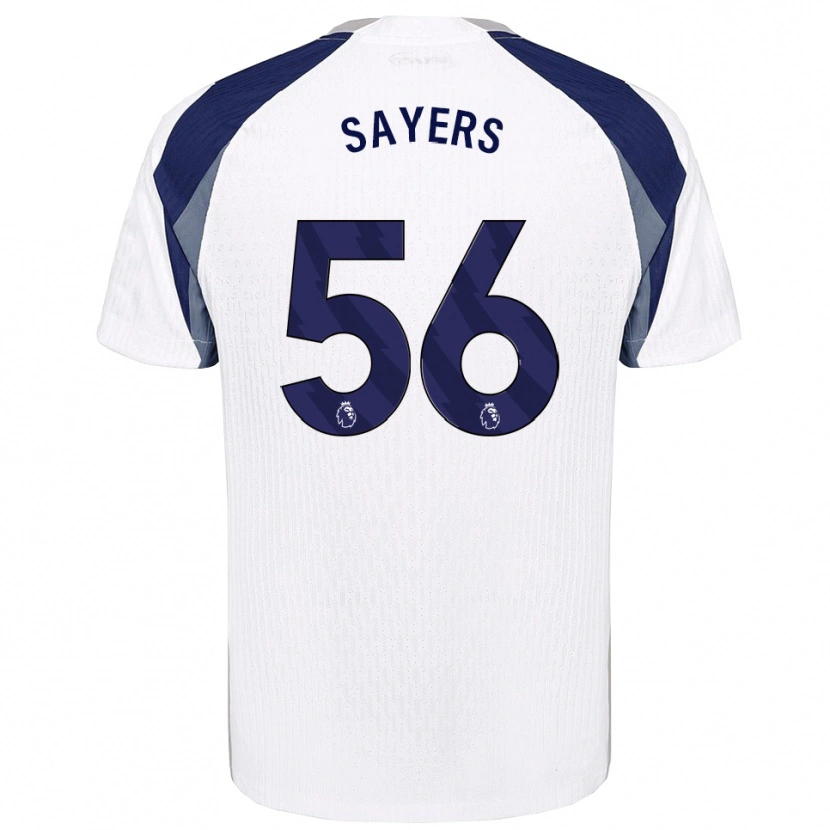 Danxen Kid Charlie Sayers #56 White Navy Home Jersey 2025/26 T-Shirt