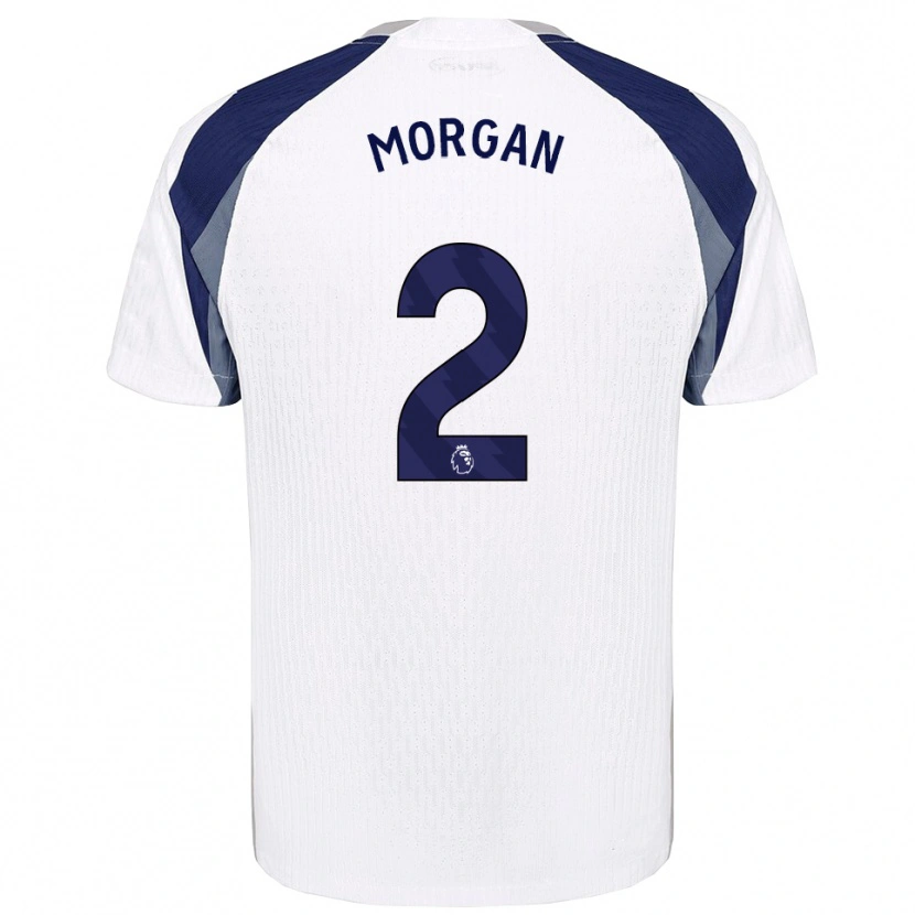 Danxen Kid Esther Morgan #2 White Navy Home Jersey 2025/26 T-Shirt