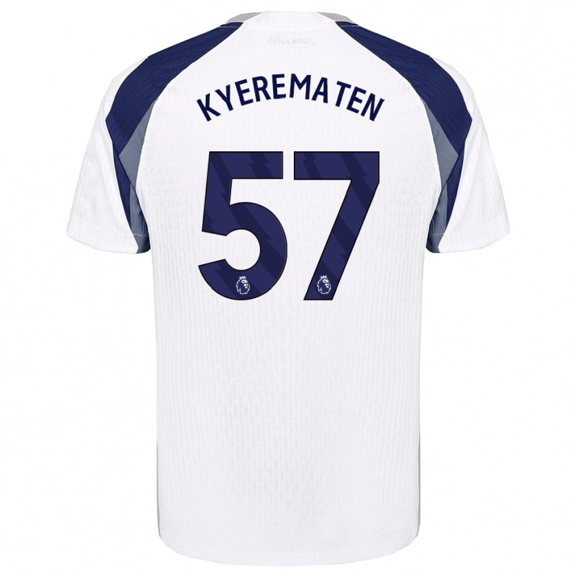 Danxen Kid Rio Kyerematen #57 White Navy Home Jersey 2025/26 T-Shirt