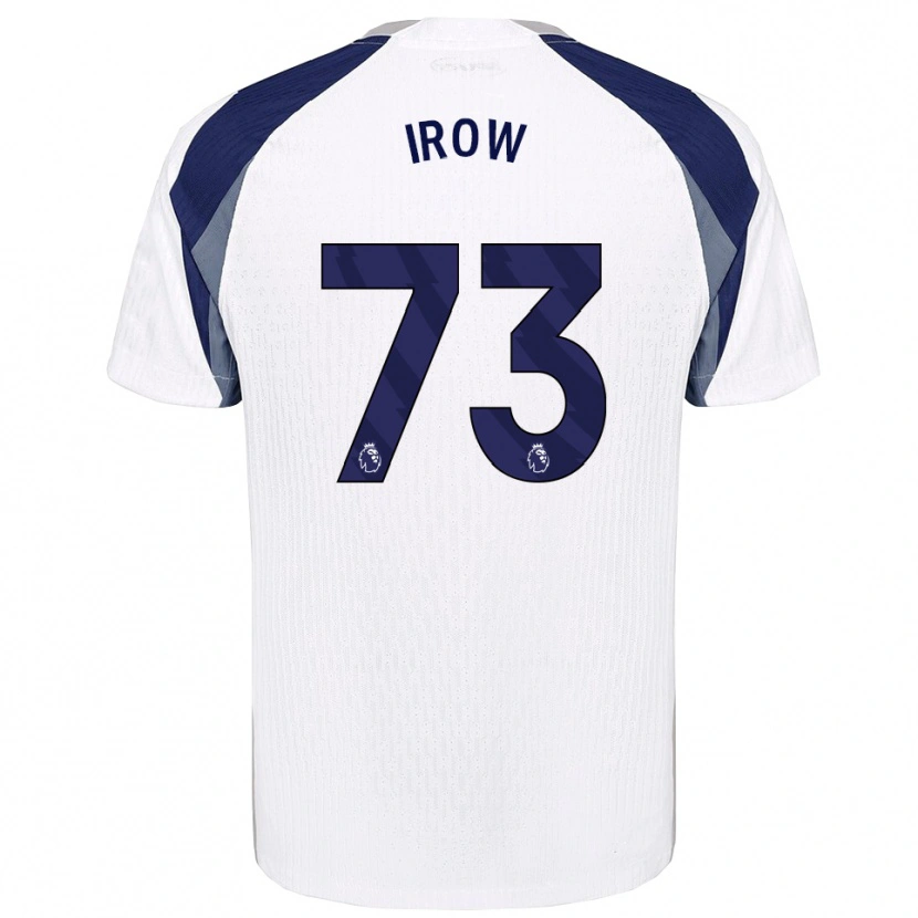 Danxen Kid Oliver Irow #73 White Navy Home Jersey 2025/26 T-Shirt