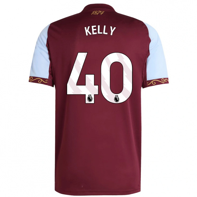 Danxen Kid Soffia Kelly #40 Burgundy Sky Blue Home Jersey 2025/26 T-Shirt