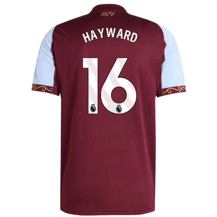 Danxen Kid Vinnie Hayward #16 Burgundy Sky Blue Home Jersey 2025/26 T-Shirt