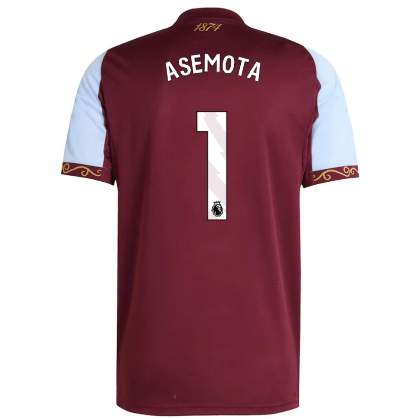Danxen Kid Owen Asemota #1 Burgundy Sky Blue Home Jersey 2025/26 T-Shirt
