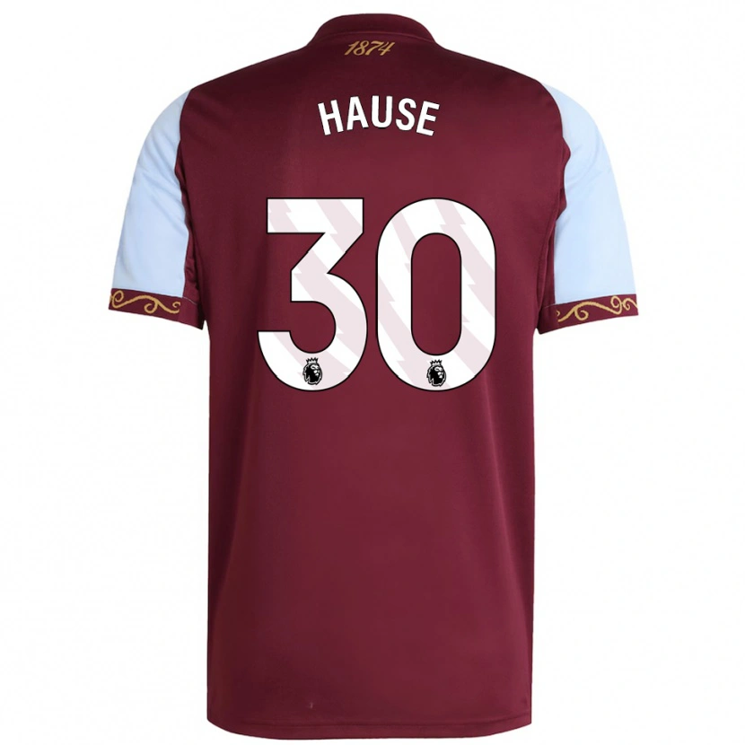 Danxen Kid Kortney Hause #30 Burgundy Sky Blue Home Jersey 2025/26 T-Shirt
