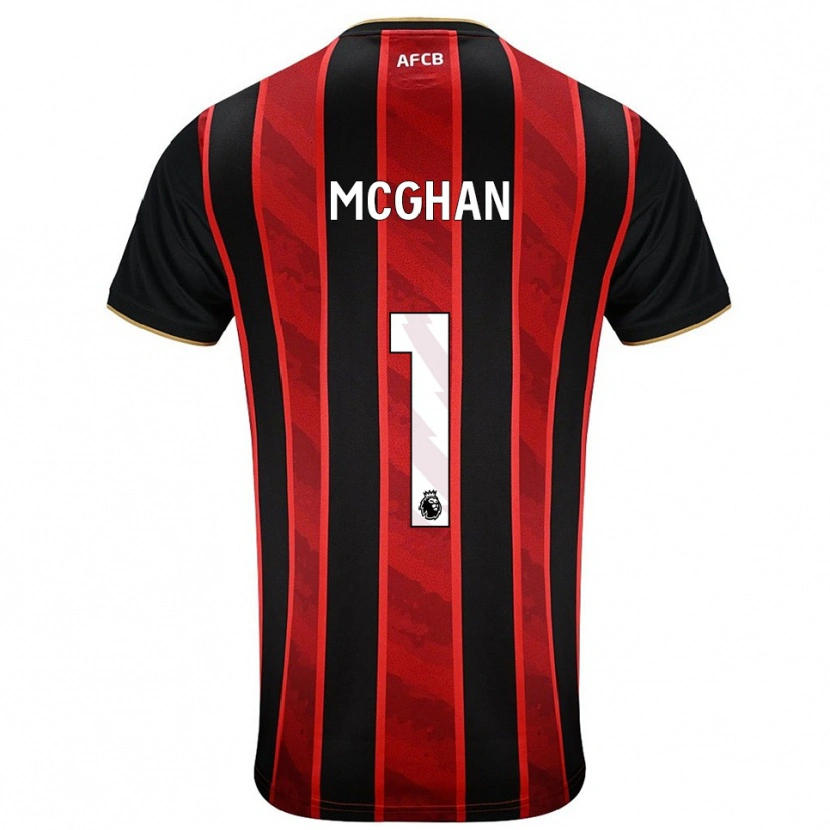 Danxen Kid Hayden Mcghan #1 Red Black Home Jersey 2025/26 T-Shirt