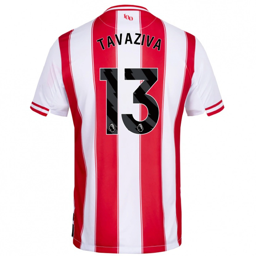 Danxen Kid Marley Tavaziva #13 Red White Home Jersey 2025/26 T-Shirt