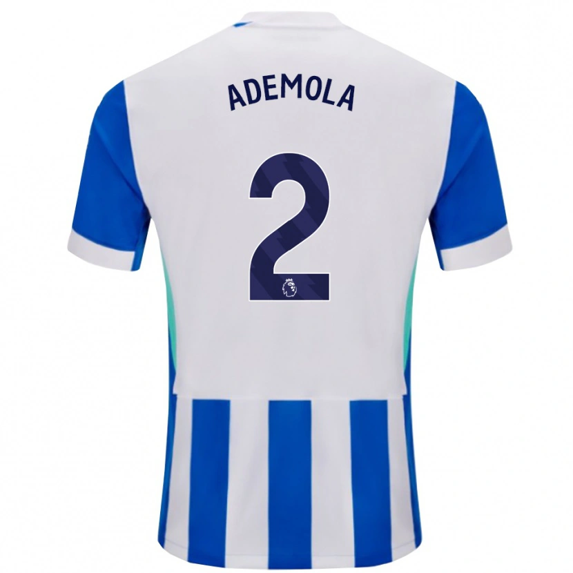 Danxen Kid Sebastian Ademola #2 Blue White Home Jersey 2025/26 T-Shirt