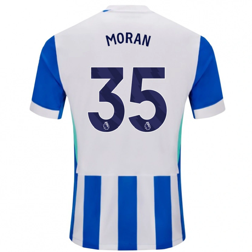 Danxen Kid Andrew Moran #35 Blue White Home Jersey 2025/26 T-Shirt