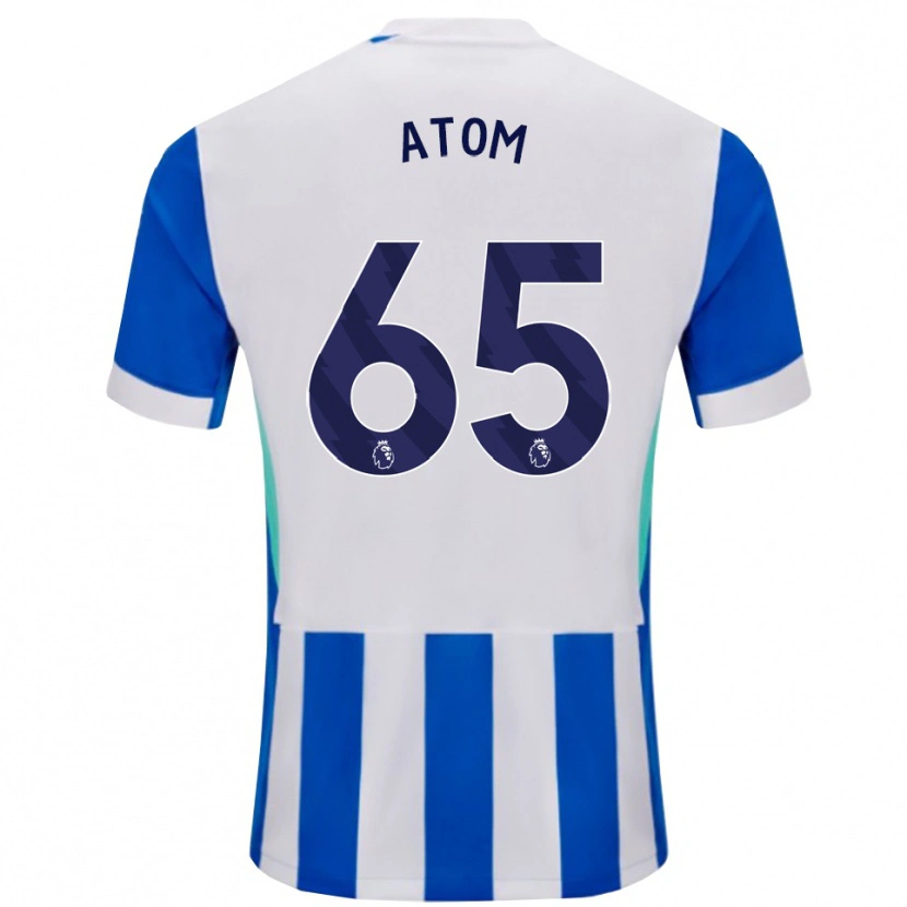 Danxen Kid Noel Atom #65 Blue White Home Jersey 2025/26 T-Shirt