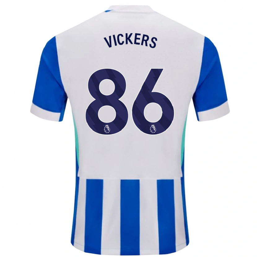 Danxen Kid Jacob Vickers #86 Blue White Home Jersey 2025/26 T-Shirt