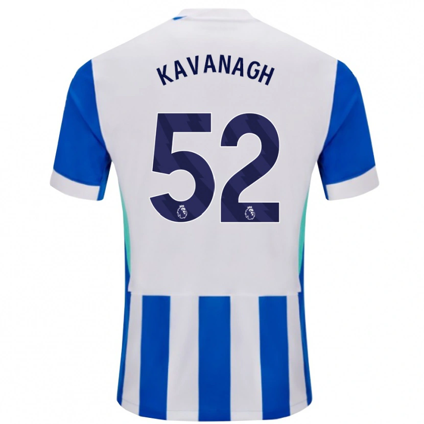 Danxen Kid Leigh Kavanagh #52 Blue White Home Jersey 2025/26 T-Shirt