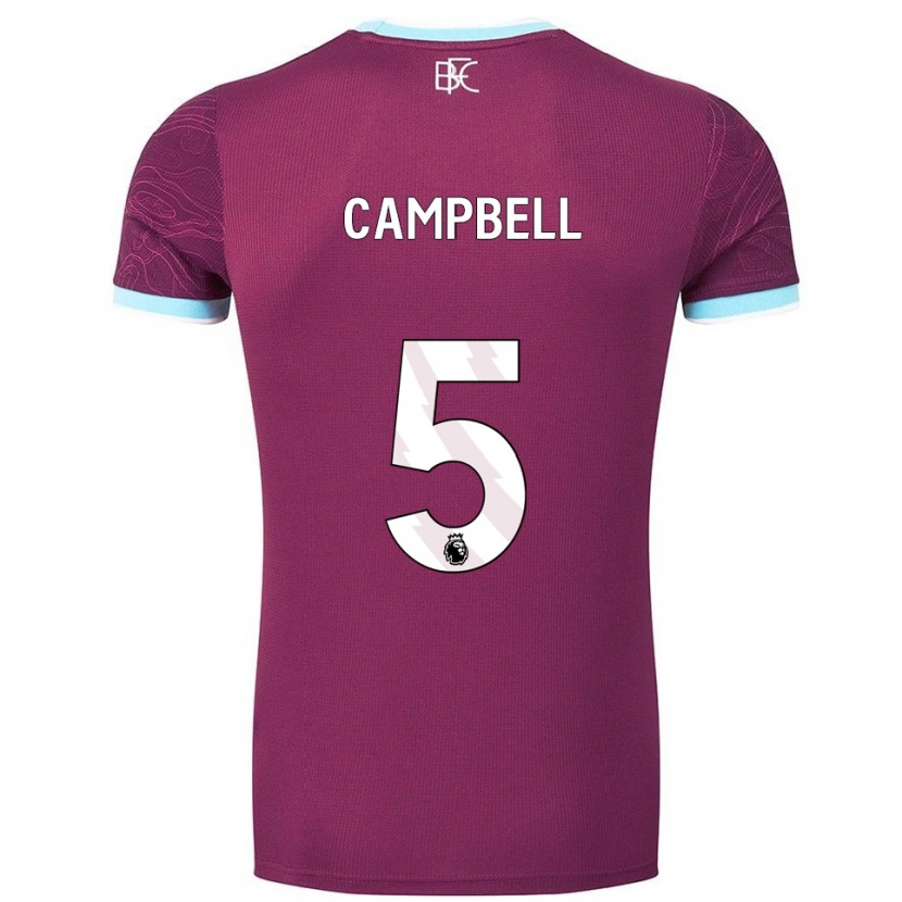 Danxen Kid Murray Campbell #5 Burgundy Sky Blue Home Jersey 2025/26 T-Shirt