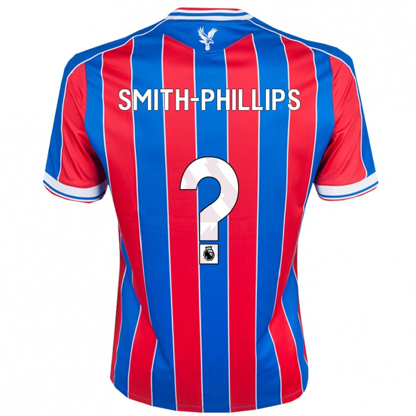 Danxen Kid Kairo Smith-Phillips #0 Blue Red White Home Jersey 2025/26 T-Shirt