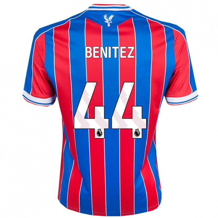 Danxen Kid Walter Benítez #44 Blue Red White Home Jersey 2025/26 T-Shirt