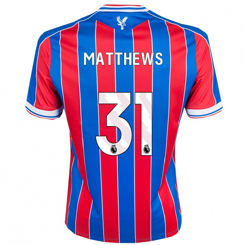 Danxen Kid Remi Matthews #31 Blue Red White Home Jersey 2025/26 T-Shirt