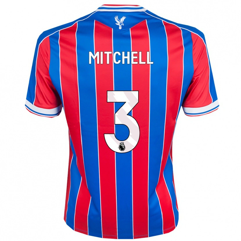 Danxen Kid Tyrick Mitchell #3 Blue Red White Home Jersey 2025/26 T-Shirt