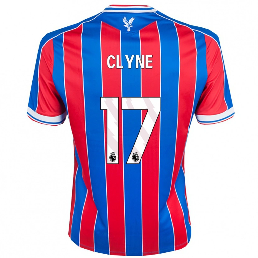 Danxen Kid Nathaniel Clyne #17 Blue Red White Home Jersey 2025/26 T-Shirt