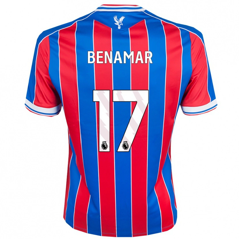 Danxen Kid Dean Benamar #17 Blue Red White Home Jersey 2025/26 T-Shirt