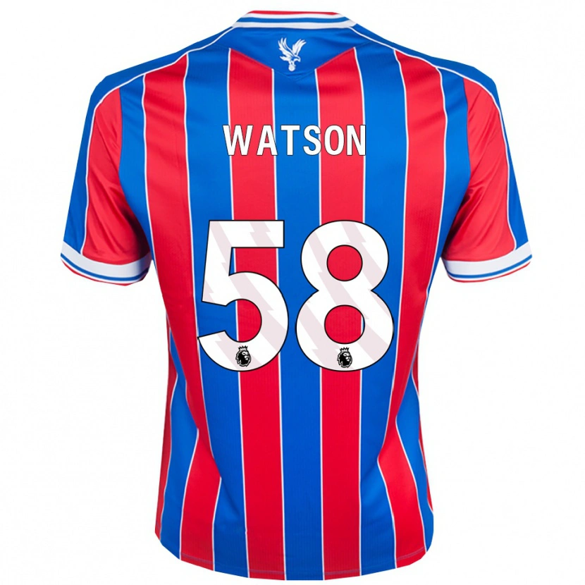 Danxen Kid Noah Watson #58 Blue Red White Home Jersey 2025/26 T-Shirt