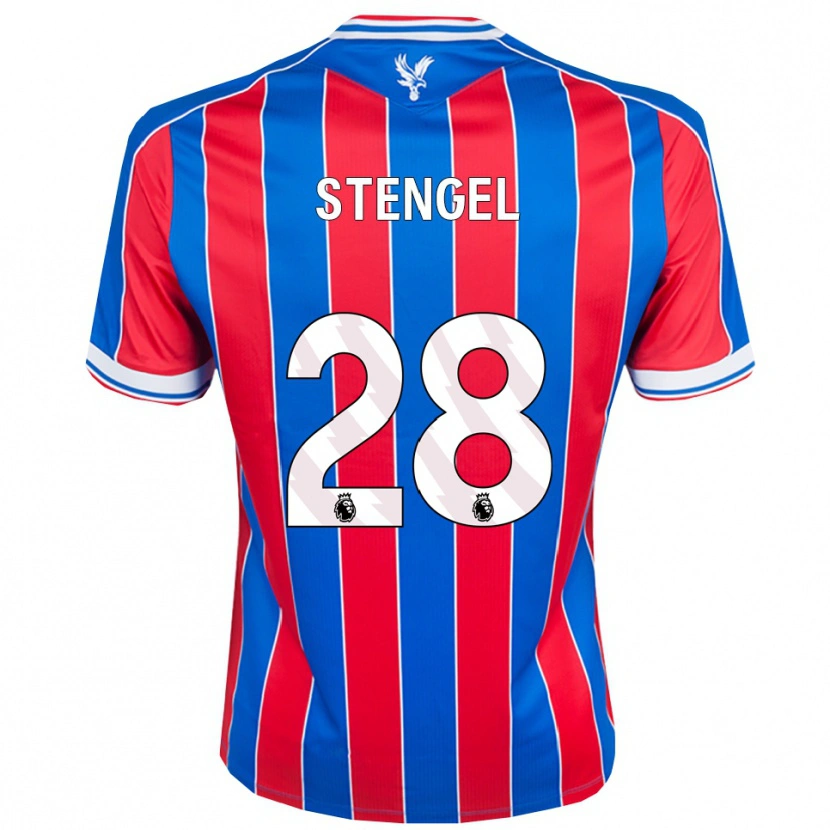 Danxen Kid Katie Stengel #28 Blue Red White Home Jersey 2025/26 T-Shirt