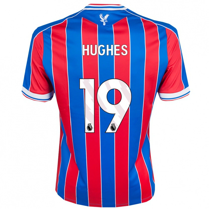 Danxen Kid Will Hughes #19 Blue Red White Home Jersey 2025/26 T-Shirt