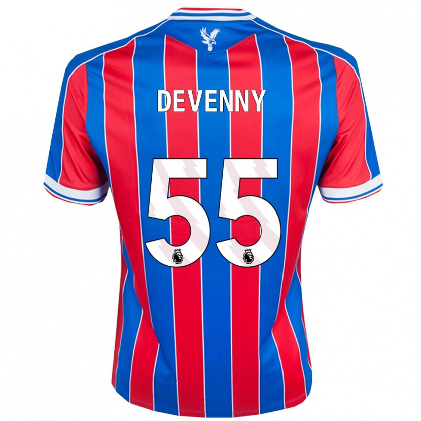 Danxen Kid Justin Devenny #55 Blue Red White Home Jersey 2025/26 T-Shirt