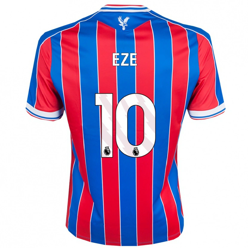 Danxen Kid Eberechi Eze #10 Blue Red White Home Jersey 2025/26 T-Shirt